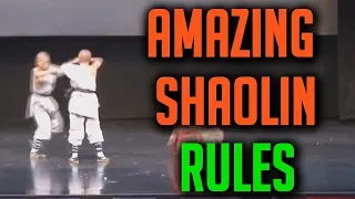 Amazing Shaolin Rules For Fightes