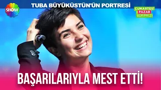 Güzelliği ve yeteneğiyle mest eden Tuba Büyüküstün'ün portresi!