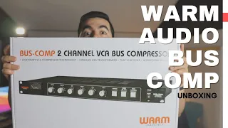 WARM AUDIO BUS-COMP UNBOXING