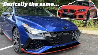 Why the Elantra N is Basically a BMW M2