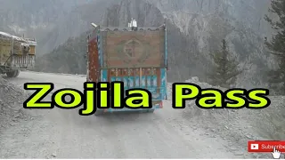 Zojila National Highway huge Traffic