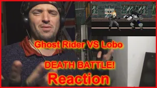 Reaction: Ghost Rider VS Lobo (Marvel VS DC) DEATH BATTLE!