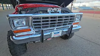 Coyote swap 1974 Ford F250 crew cab walkaround