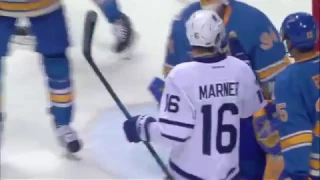 Mitch Marner  13th NHL Goal! 2/2/2017  (Toronto Maple Leafs vs St Louis Blue)
