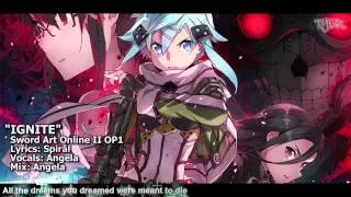 [TYER] English Sword Art Online II OP1 - "IGNITE" [feat. Angela]