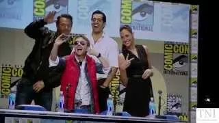 Batman V. Superman Dawn Of Justice Ben Affleck, Henry Cavill & Gal Gadot At SDCC 2014