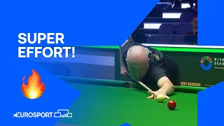 John Higgins goes for the 167! 😅 | Riyadh Season World Masters of Snooker 2024 🇸🇦