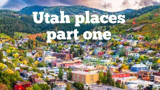 Top 12 Places to Visit in Utah Travel Video Part 1