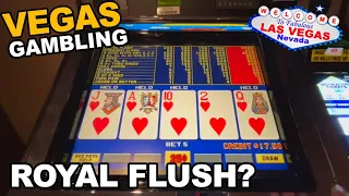 Historical Video! Royal Flush? Luxor Casino  7/5 DDB Las Vegas