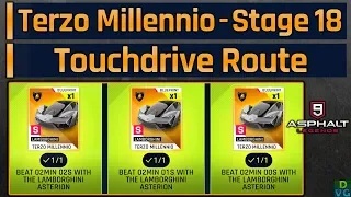 Asphalt 9 | Terzo Millennio Event | Stage 18 - Touchdrive Route