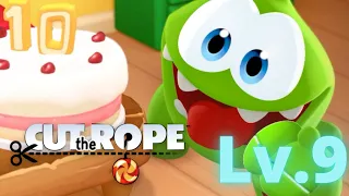 Cut the Rope Remastered - Book 1 Evan's Home - Level 9 (Apple Arcade)