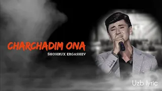 Shohrux Ergashev - Charchadim ona || Karaoke (lyric)music || Artist #artist ||#uzblyric 🎧