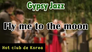 "Fly me to the moon" - Gypsy Jazz Style - solo