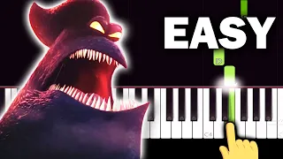 Kraken Song - Hotel Transylvania 3 - EASY Piano tutorial