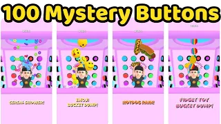 100 Mystery Buttons Game All Levels 1 - 10 Gameplay Walkthrough