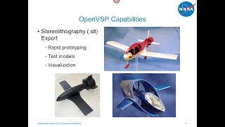 OpenVSP A Parametric Geometry Modeler for Conceptual Aircraft Design