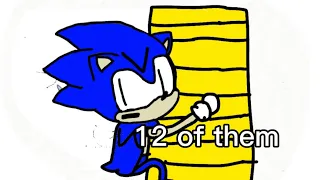 Sonic wants 12 waffles(Jeffery Dallas meme)