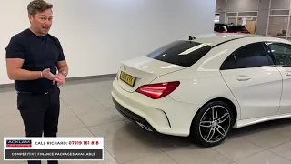 2016 16 Mercedes CLA 220 D 2.2 AMG Line Coupe (Night Pack)