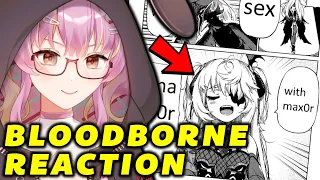 Yui Reacts to Max0r's incorrect summary of bloodborne review by Max0r