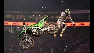 2021 Paris SX Romain Febvre HUGE CRASH