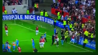 OG Nice vs Marseille Fans fight !!
