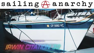 Irwin Citation 32 sailboat tour- ep21 #retroboat - #sailinganarchy with Scot Tempesta