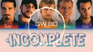 Backstreet Boys 🎧 Incomplete 🔊VERSION 8D AUDIO🔊 Use Headphones 8D Music Song