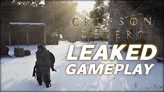 Crimson Desert Gameplay LEAKED | New Gameplay Shows AMAZING Graphics!