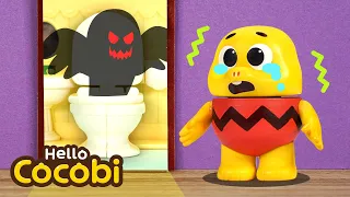 Bathroom Ghost Song👻 + More Funny Songs | Cocobi Kids Songs & Nursery Rhymes | Hello Cocobi