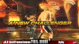 X.6 JustFrameJames vs RyRy FRXIV Tekken 6 Top 16