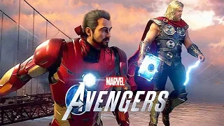 MARVEL AVENGERS GAME FULL GAMEPLAY DEMO REVEALED! NEW FOOTAGE BREAKDOWN FROM GAMESCOM 2019