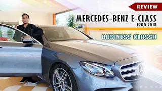 Mercedes-Benz E-Class : E200 AMG Line, Luas dan Selesa!