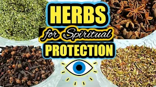 🧿 HERBS FOR SPIRITUAL PROTECTION 🌿 Evil Eye, Negative Energy, Fighting, Arguments, Etc 🧿