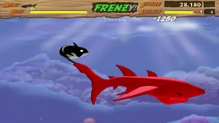 Feeding Frenzy 2 Custom Boss: Shark King (BUT WITH THEORA)