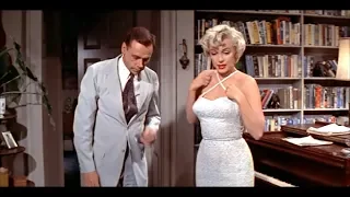Marilyn Monroe And Tom Ewell In "The 7 Year Itch"  -  "Chopsticks"