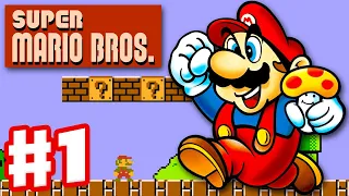 Super Mario Bros. - Gameplay Walkthrough Part 1 - World 1 (NES)