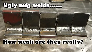 How weak are terrible welds?