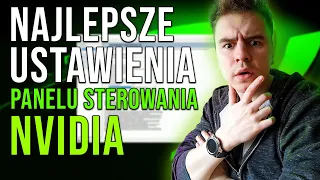 JAK ZOPTYMALIZOWAĆ PANEL STEROWANIA NVIDIA, ABY MIEĆ WIĘCEJ FPS? 😲 Optymalizacja 😵 2023 *DZIAŁA*