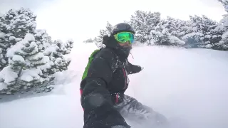 Pyrenees Snowboarding with Original Skateboards Team Rider Aleix Gallimo