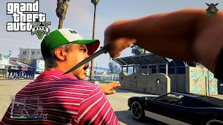 Attacking People With a Knife "Criminals"| GTA 5 Online Rated 18+