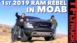 How Good Is the All New Ram Rebel Off-Road? Moab Slickrock Review
