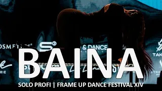 BAINA BASANOVA - 1-ST PLACE SOLO PROFI | FRAME UP DANCE FESTIVAL XIV