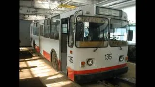 старый троллейбус
