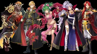 Fire Emblem Heroes: Voice Clips - Helbindi (Enemy) + Genealogy (Ares/Lene/Ishtar/Julius)