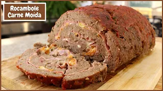 Receita de Rocambole de Carne Moída (RECEITA DE NATAL INCRÍVEL)