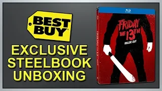 Friday the 13th (2009) Best Buy Exclusive Blu-ray SteelBook Unboxing