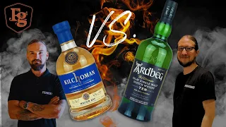 Kilchoman Machir Bay VS. Ardbeg Ten - Whisky Battle