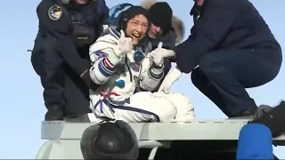 Soyuz MS-13 landing