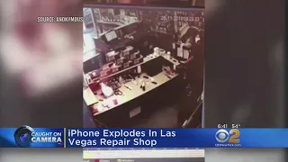 WATCH: iPhone Explodes