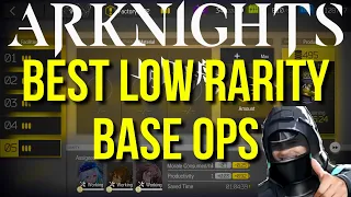 Arknights Base Guide: Best low rarity Operators to raise